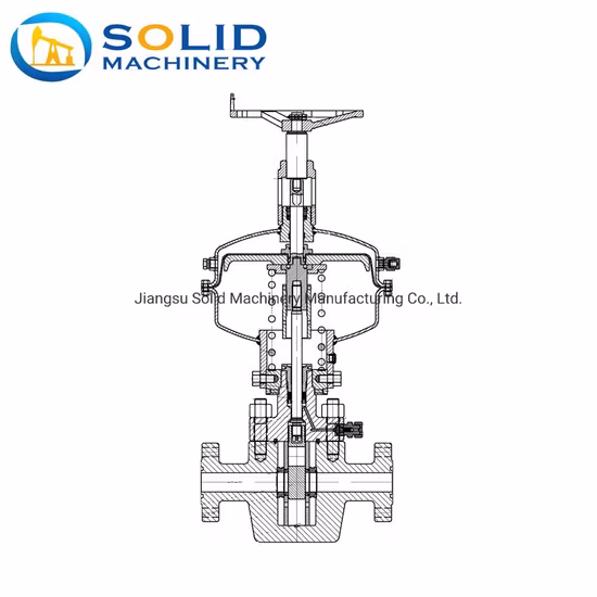 API 6A Well Control Safety Control Valve for Oilfield Manifold