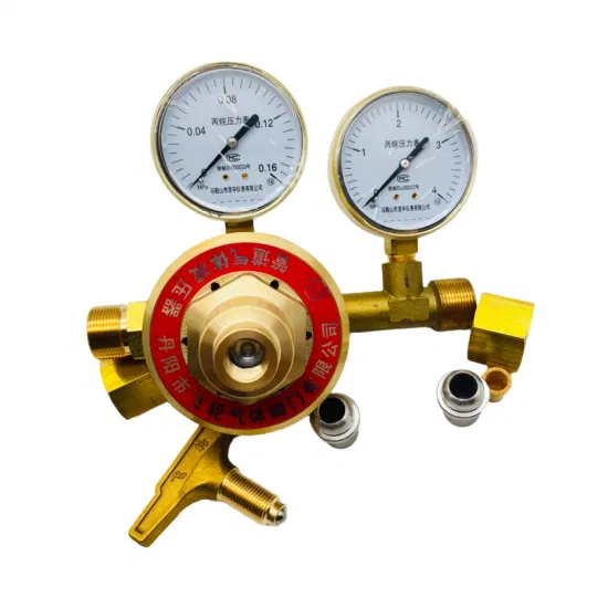 Accessori per saldatura Manometri per gas propano Regolazione per regolatori di flusso per apparecchiature di saldatura