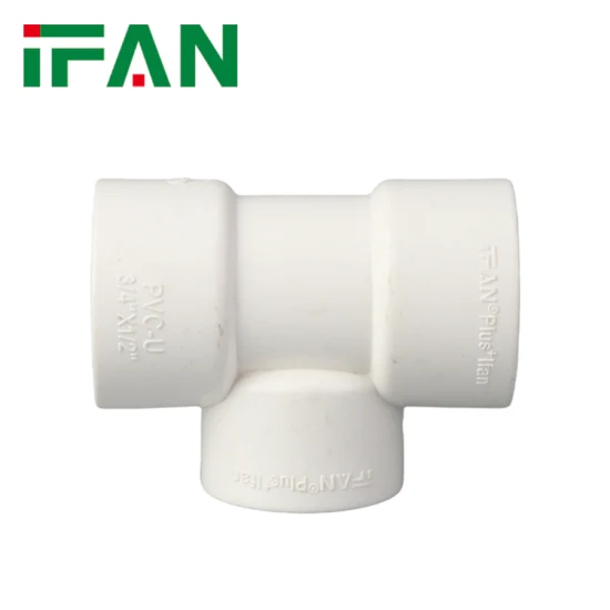 Ifanplus Materiale UPVC all'ingrosso PVC Sch40 Raccordo Raccordo per tubi UPVC di buona qualità