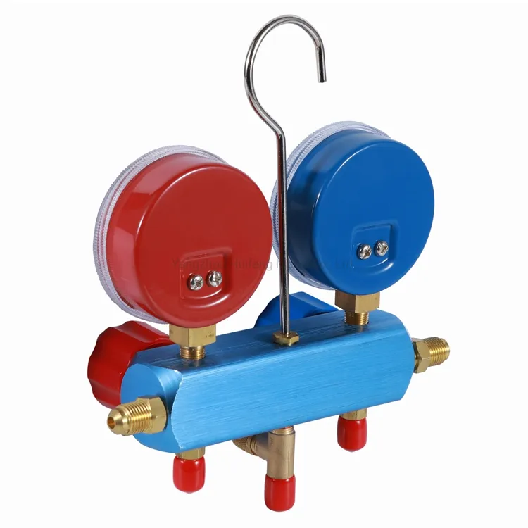 Set di manometri per collettore di pressione dell'aria Accessori per pompe a vuoto
